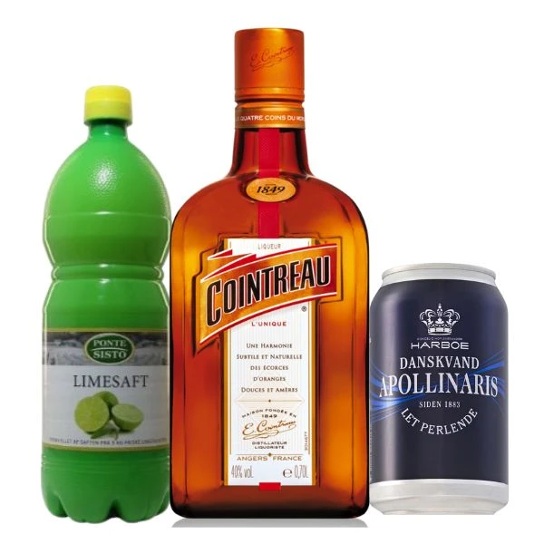 COINTREAU FIZZ - Getränkepaket Barlifepakke33 by Barlife color Svart