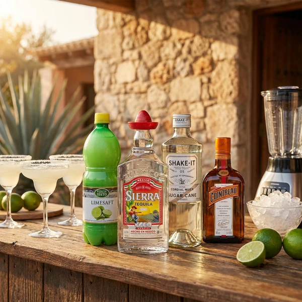 FROZEN MARGARITA - Cocktail-Paket Barlifepakke37 by Barlife color Svart