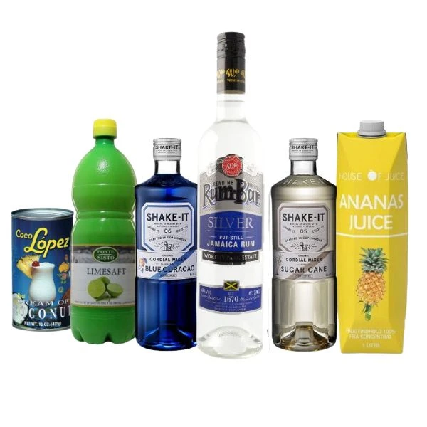 BLUE HAWAIIAN - Getränkepaket Barlifepakke39 by Barlife color Svart
