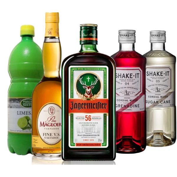 JACK ROSE - Getränkepaket Barlifepakke42 by Barlife color Svart