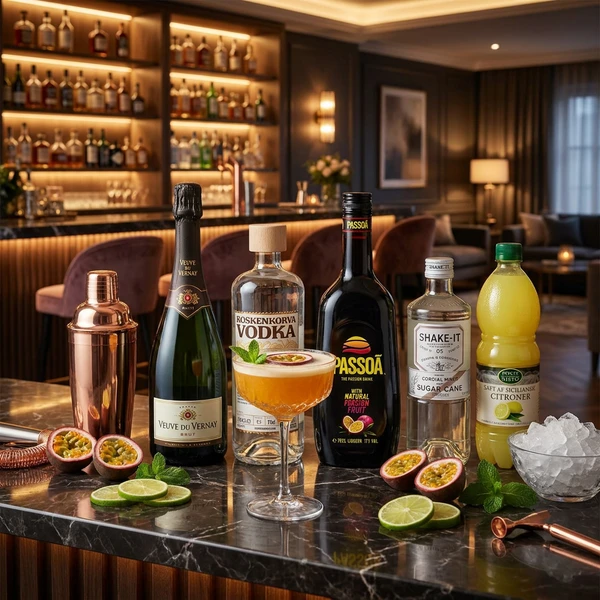 PORN STAR MARTINI - Cocktail-Set Barlifepakke43 by Barlife color Svart