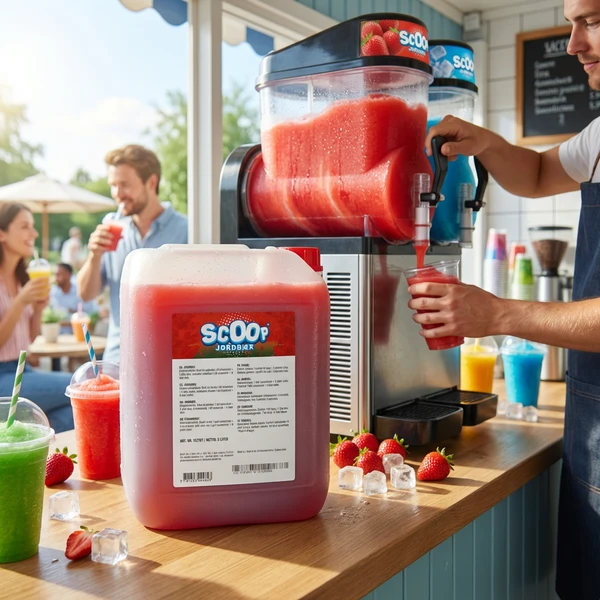 Scoop Slushice Erdbeere, 5L 319170 by SCOOP color Svart