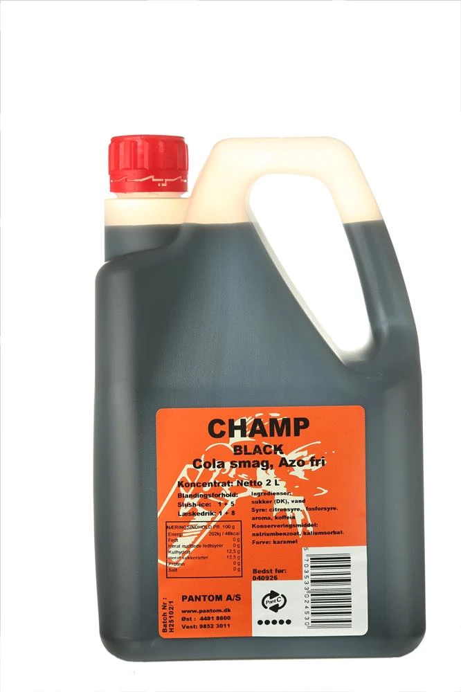 Champ SlushIce Cola, 2L 306130 by CHAMP color Svart