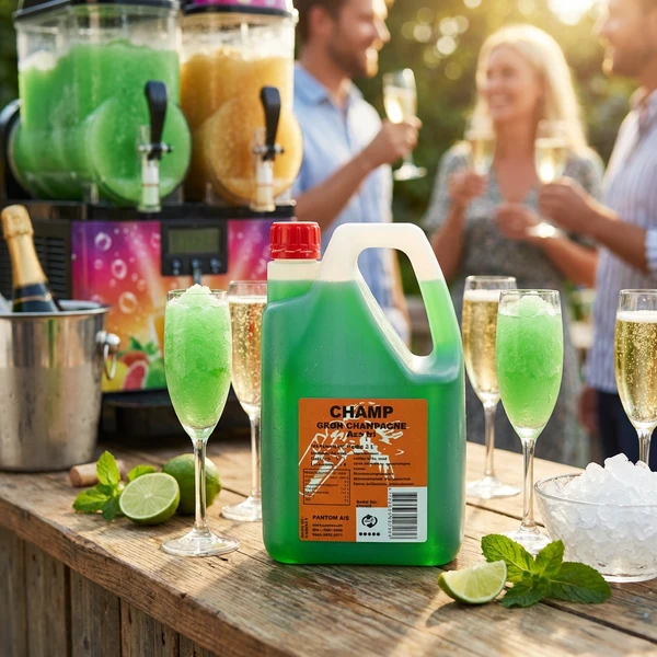 Champ SlushIce Champagnergrün, 2L 306137 by CHAMP color Svart