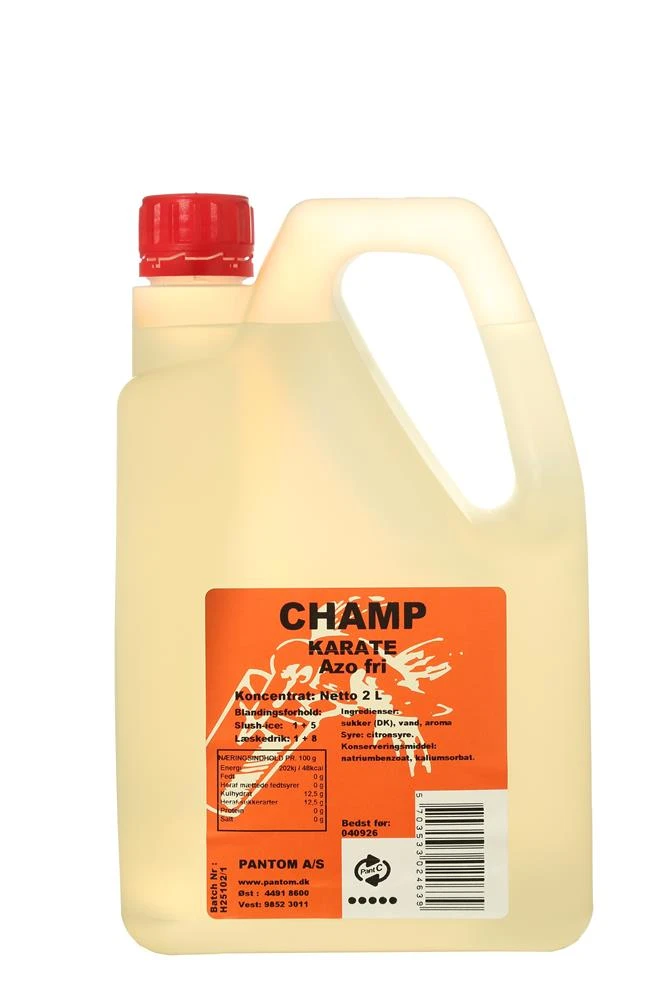Champ SlushIce Hvid Karate, 2L 306131 by CHAMP color Svart