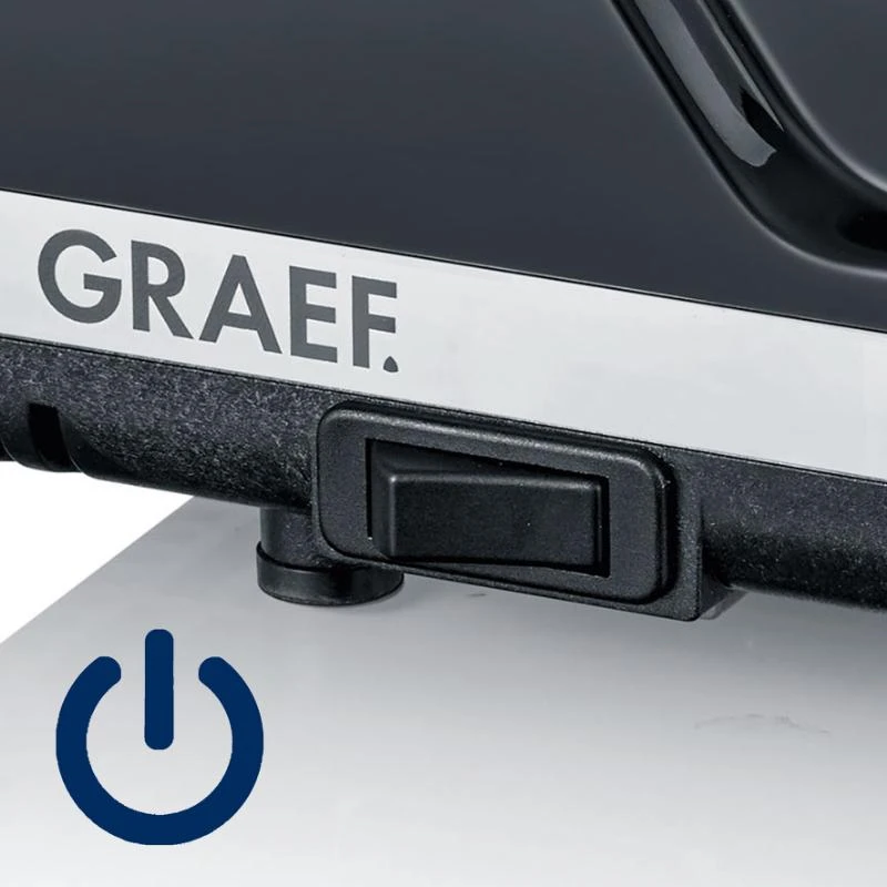Graef Messerschärfer CX110, 15° Schleifwinkel GRCX110DE by Graef color Svart