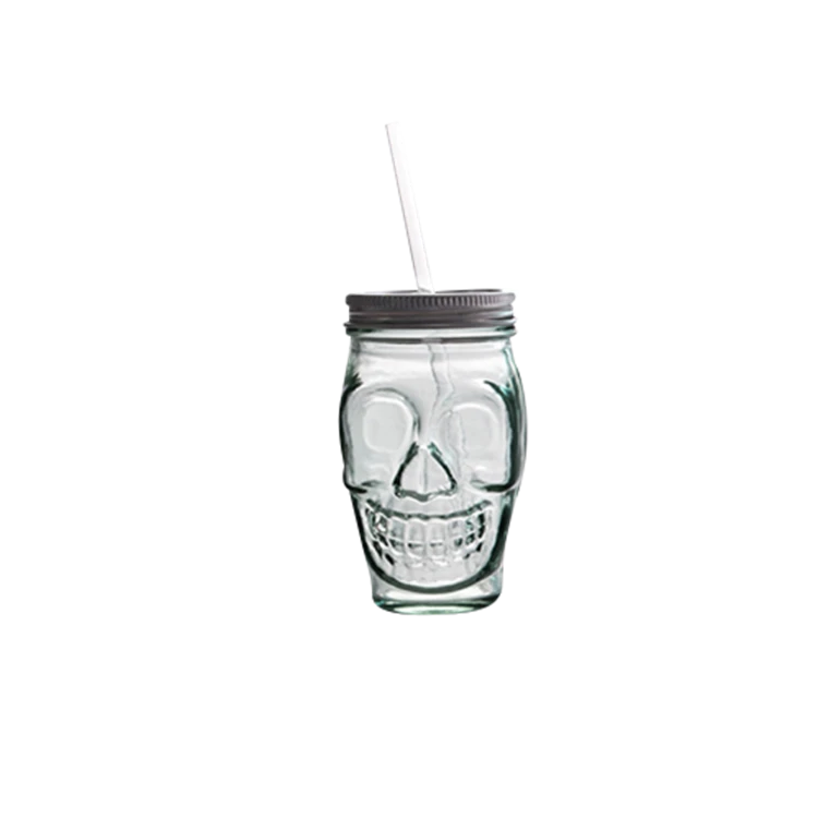 Cocktailglas 45 cl mit Skull-Deckel 96152301 by StemZero color Svart