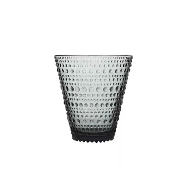 Trinkgläser 30 cl Grau 2er-Set 90100201 by Iittala color Svart