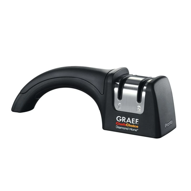 Graef Messerschärfer PRONTO mit Diamantscheibe 20° Schleifwinkel GRPRONTO by Graef color Svart