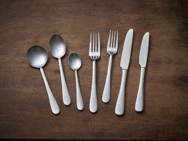 Cortona Suppenlöffel 18/0 Edelstahl SS-CR by Genware color Svart