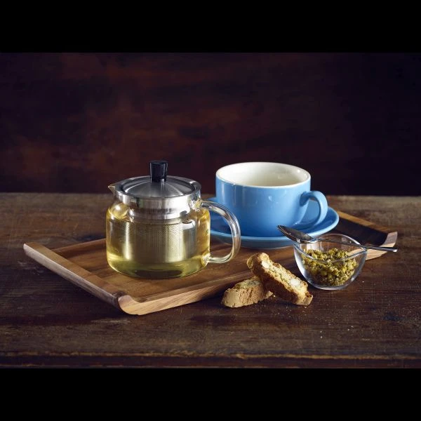 Glas-Teekanne 47cl/16.5oz GTP470 by Genware color Svart
