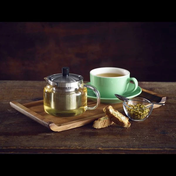 Glas-Teekanne 47cl/16.5oz GTP470 by Genware color Svart