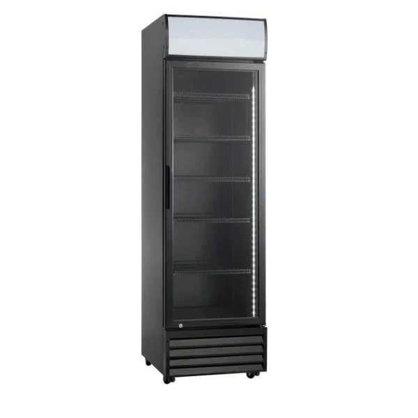 Display-Kühlschrank - SD 417 BE - Scandomestic 2631111000SD417BE by Scandomestic color Svart