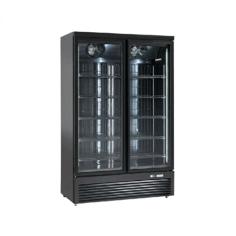 Display-Kühlschrank - SD 809 BE - Scandomestic 25311110000SD809BE by Scandomestic color Svart