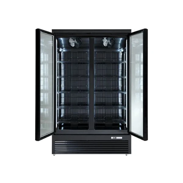 Display-Kühlschrank - SD 809 BE - Scandomestic 25311110000SD809BE by Scandomestic color Svart