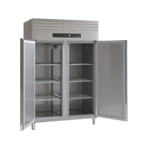 Gewerbe-Kühl-/Gefrierschrank - GUR1400X - Scandomestic 63318510000GUR1400X by Scandomestic color Svart