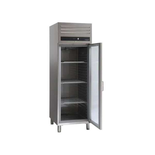 Gewerbekühlschrank GUR700GDX 543L mit Glastür - Scandomestic 63318510000GUR700GDX by Scandomestic color Svart