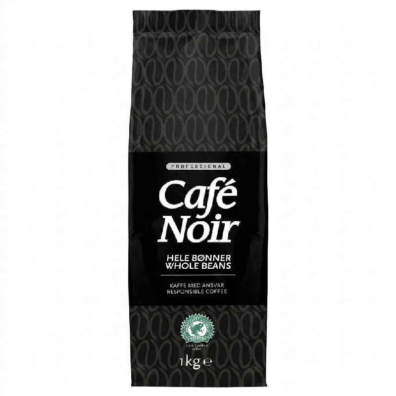Cafe Noir Rainforest Alliance Kaffeebohnen – 1 kg 319749 by Cafe Noir color Svart