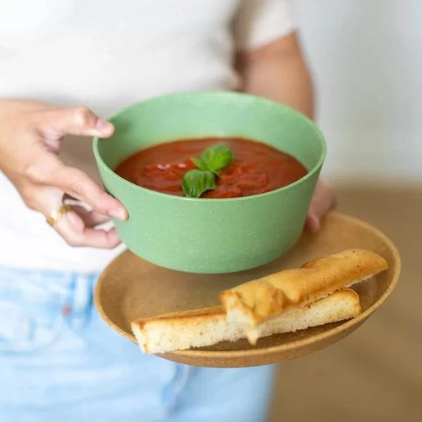 Koziol Connect Bowl 890ml (2 Stk.) - Dessert Sand 7171700 by Koziol color Svart