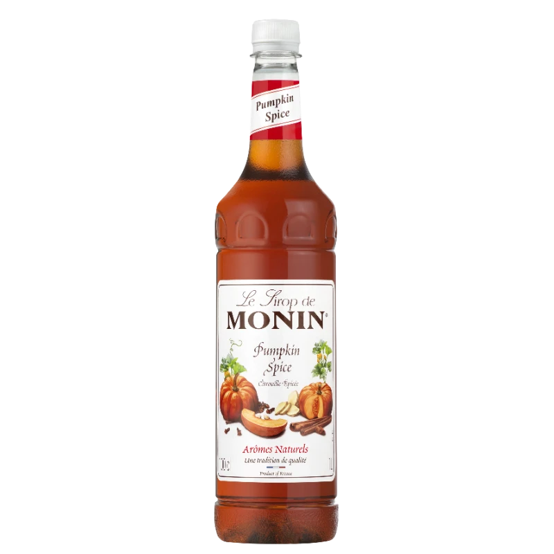 Monin Sirup Kürbisgewürz PET 100 66668 by MONIN color Svart