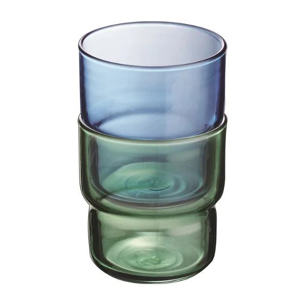 Arcoroc Trinkglas, stapelbar, blau, 22 cl 20394524 by ARCOROC color Blauw