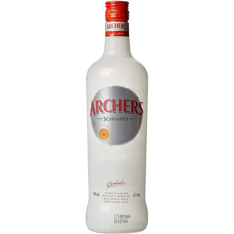 Archer's Peach Schnapps 70 cl 63488 by ARCHERS color Svart