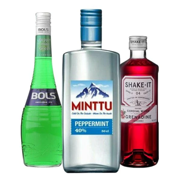 Santa schoss - ShotsPaket Barlifeshots10 by Barlife color Svart
