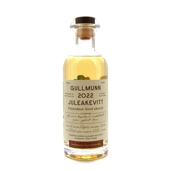Gullmunn Jule Akvavit FL 50 2022 1017243 by Gullmunn color Svart