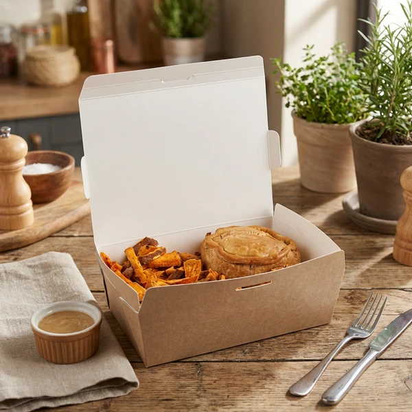 Takeaway-Box 1540 ml Tiefkühl/Ofen ML115562 by Multiline color Svart