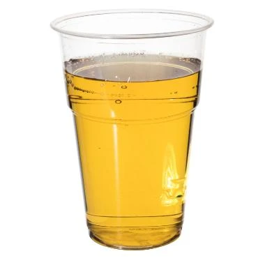 Bio-Plastikbecher 40 cl Ø95 mm Biologisch abbaubar 50 Stk. ML86662-1 by Multiline color Svart