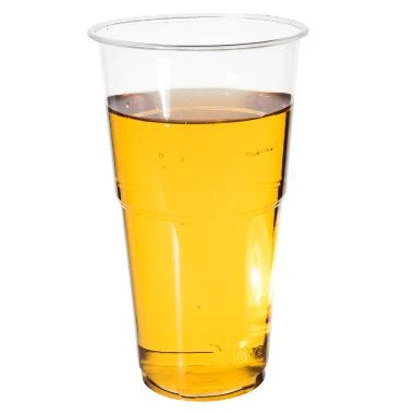 Bio-Plastikbecher 50 cl Ø95 mm Biologisch abbaubar 50 Stk. ML86663-1 by Multiline color Svart