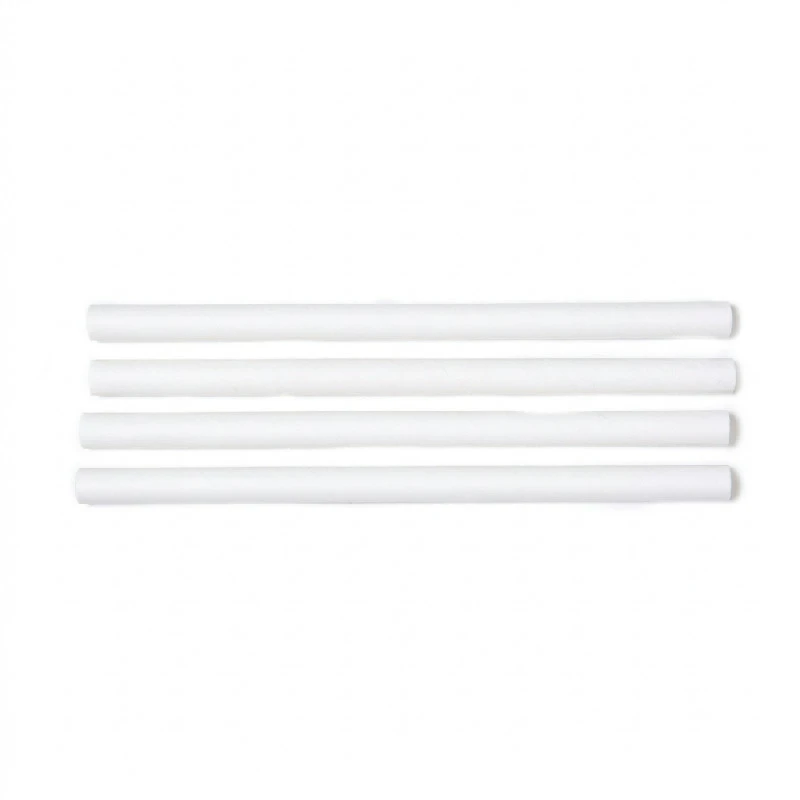 Papier-Trinkhalme Ø10x250 mm ungeknickt Bio-Papier Weiß 100 Stk. ML124597 by Multiline color Svart
