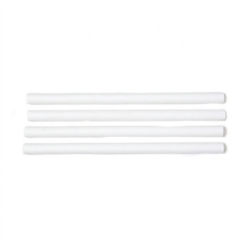 Papier-Trinkhalme Ø13x220 mm biologisch abbaubar Weiß ohne Knick ML124599 by Multiline color Svart