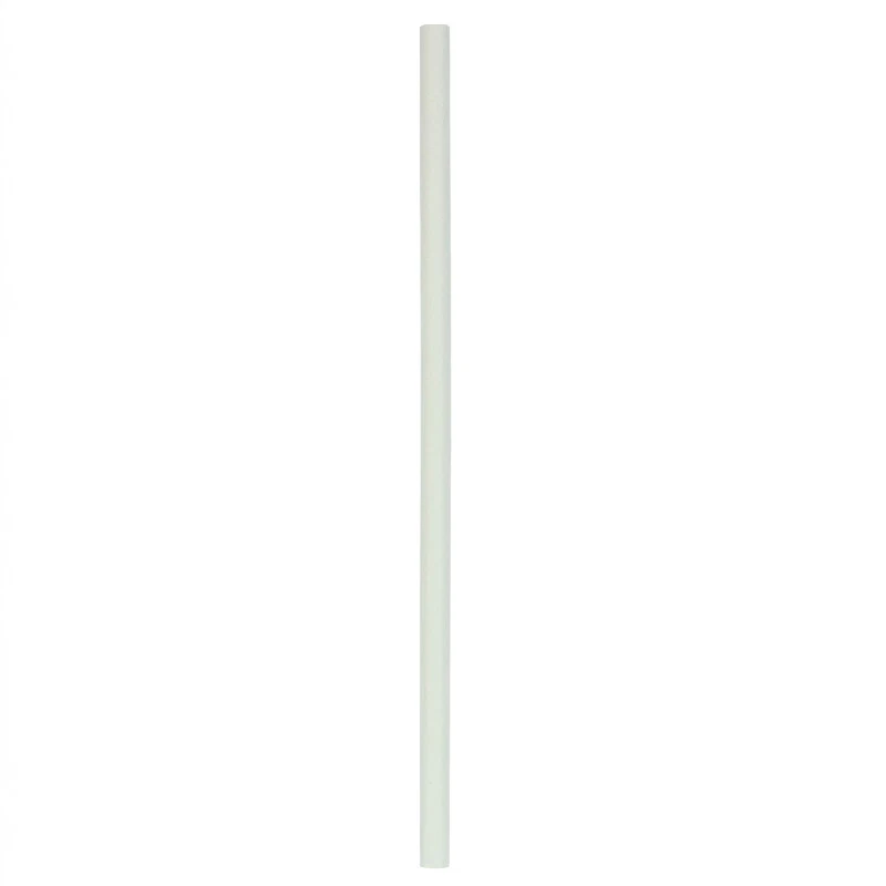 Papierstrohhalme Ø8x230 mm 4-lagig ohne Knick Papier Weiß ML80550021-1 by Multiline color Svart