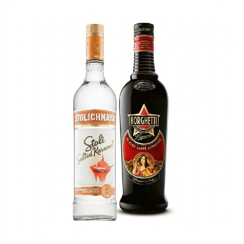 SALZIGE KARAMELL ESPRESSO MARTINI - DrinksPakke Barlifepakke63 by Barlife color Svart