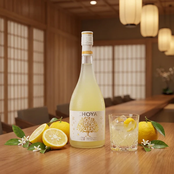 Choya Yuzu Likör 75 cl 63511 by CHOYA color Svart