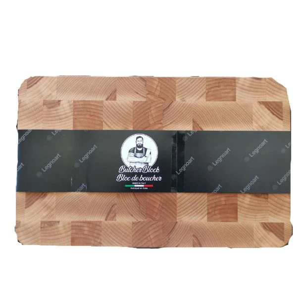 Legnoart Schneidebrett Buchenholz 40x25x3,8 cm LEBBML by Legnoart color Svart