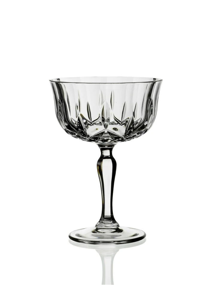 RCR Opera Champagnerschale 24 cl 6er-Set Glas0269 by RCR Glas color Svart