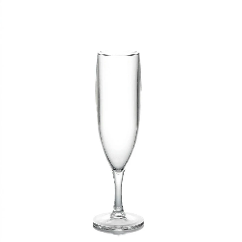 Champagnerglas aus Kunststoff 11 cl 300115 by GLASS4EVER color Svart