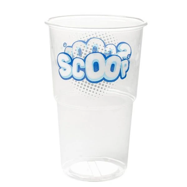 Plastikbecher Scoop Large 50 cl – 50 Stk. 325175 by SCOOP color Helder