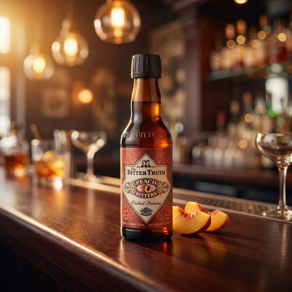 The Bitter Truth Peach Bitters 200 ml 63529 by BITTERTRUT color Svart