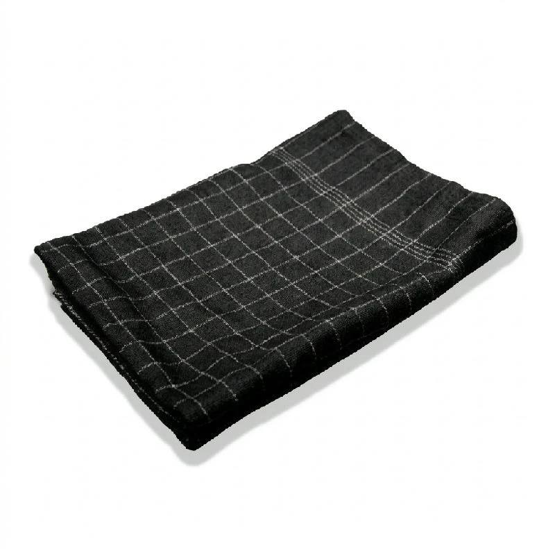 Geschirrtücher Schwarz 4er-Pack 50x100 cm 4020382  color Svart