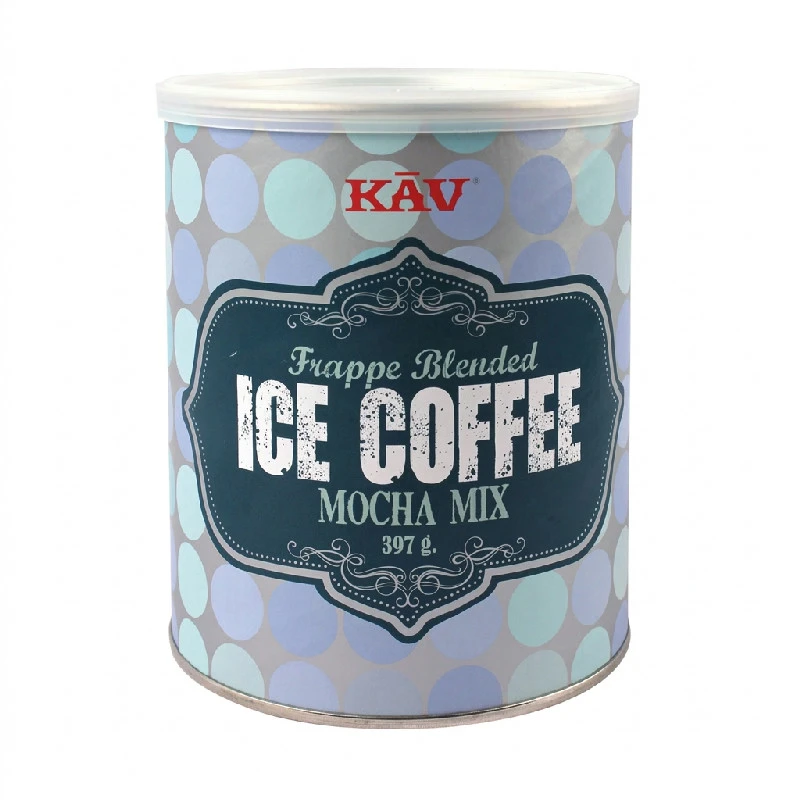 Iskaffe Mocha 396 g Dose KAV3605 by KAVALAN color Svart