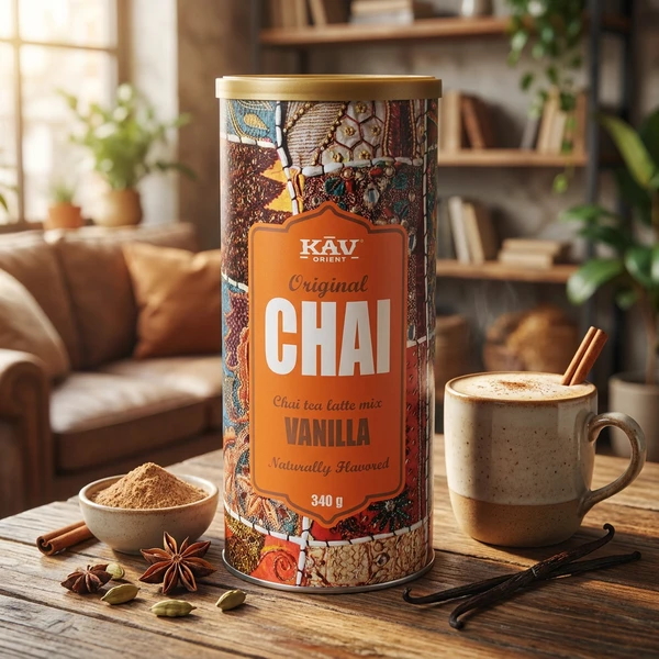 Chai Vanilla 340 g Dose KAV3205 by KAVALAN color Svart