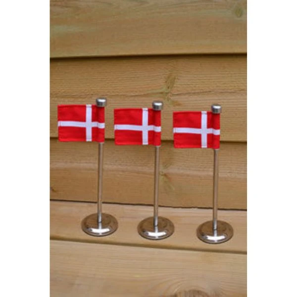 Dannebrog Tischflaggen 3 Stk. 20 cm 4200094 by HAAHR & CO color Svart