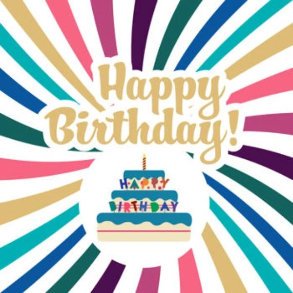 Happy Birthday Servietten 3-lagig 20 Stk. 4200183  color Svart