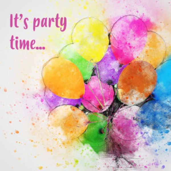 Party Servietten 3-lagig 20 Stk. – 33 x 33 cm 4200184  color Svart