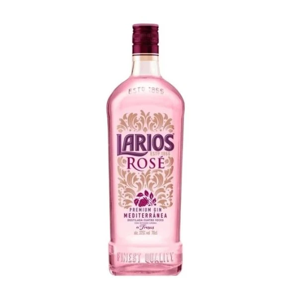 Larios Gin Rosé FL 70 11530002 by LARIOS color Svart