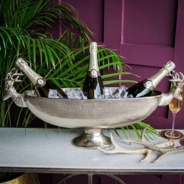 Kleine Hirsch-Schale Champagnerkühler SG-OVBL-SML by Culinary Concepts color Svart