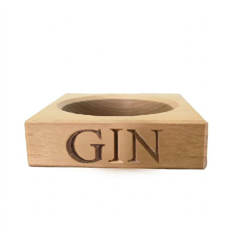 Gin Flaschenhalter aus Birkenholz BW-BTL-STAND-GIN by Culinary Concepts color Svart